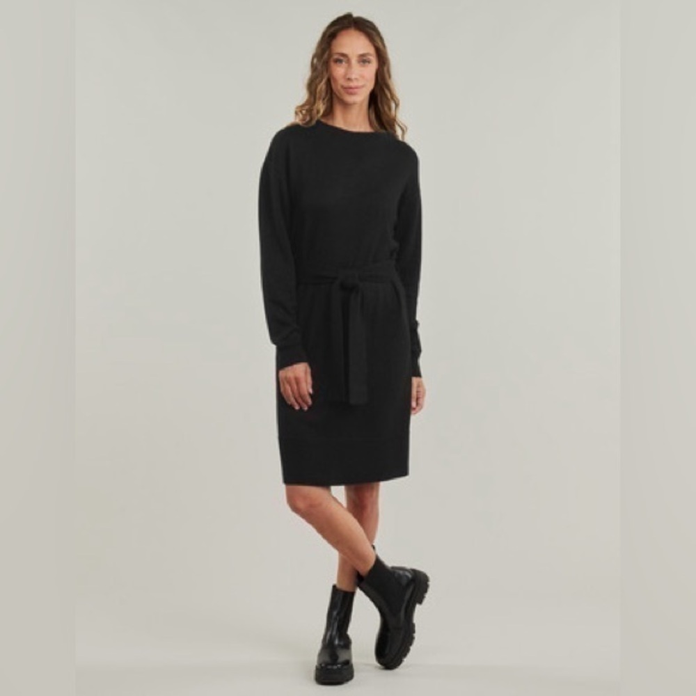 Steve Madden Jersey Knit Tie Dress